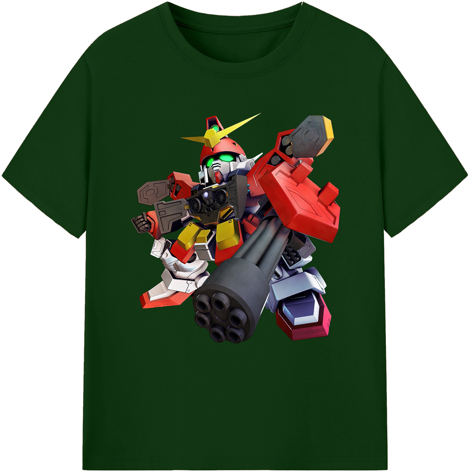 （画像用） 機動戦士ガンダム Mobile Suit Gundam 綿100％半袖Tシャツ（フロントプリント）